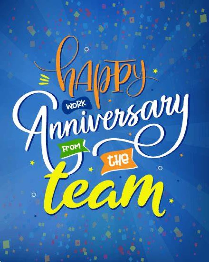Happy Work Anniversary. Work Anniversary Images, Wishes, Cards.