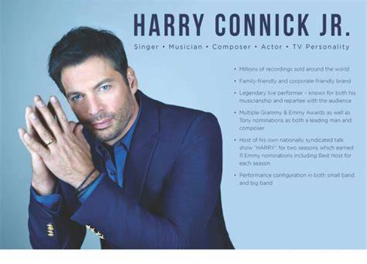 Harry Connick Jr Best Selling Male Artist In The United States