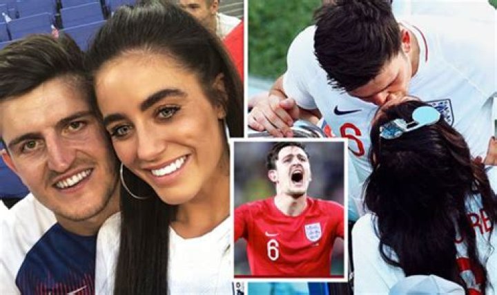 Harry Maguire girlfriend Fern Hawkins sizzles in plunging dress amid