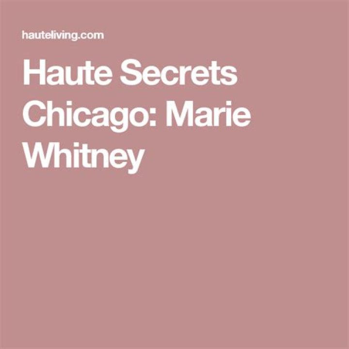 Haute Secrets Chicago Marie Whitney