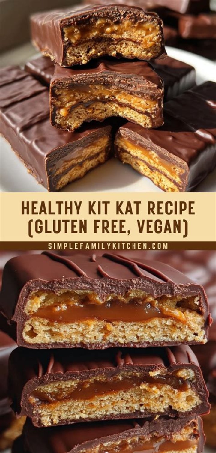 Healthy Kit Kat Recipe (Gluten Free, Vegan) Bake It Paleo