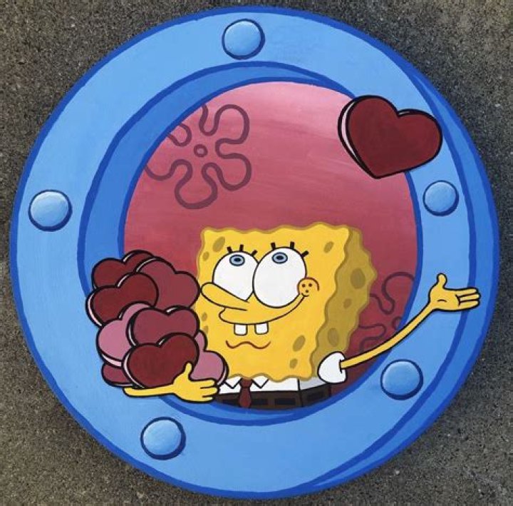 Heart eyes Spongebob Spongebob painting, Spongebob wallpaper, Cartoon