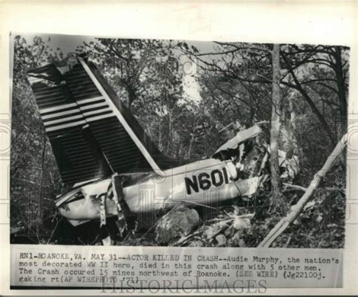 Hello ) audie murphy plane crash
