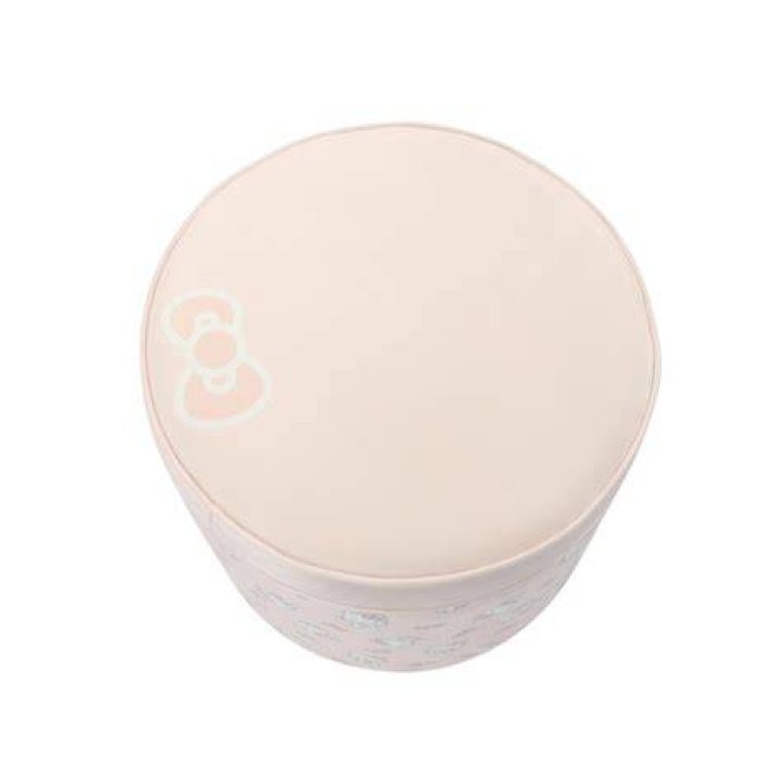 Hello Kitty&reg; Round Vanity Ottoman Impressions Vanity Co.