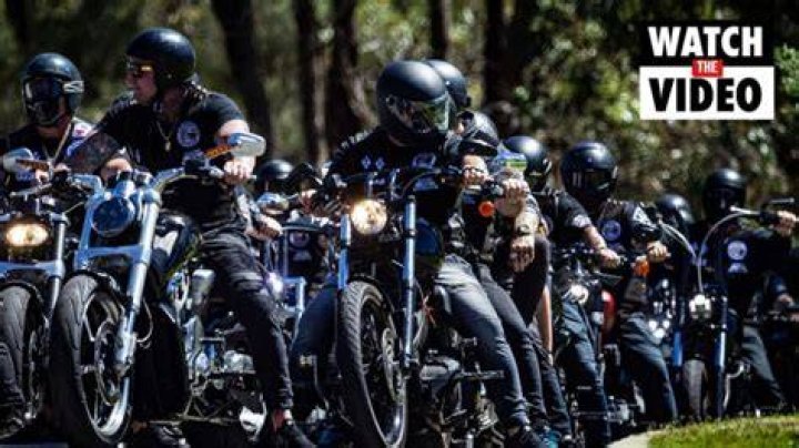 Hells Angels bikie Dayne Brajkovich shows off facial tattoos, gold