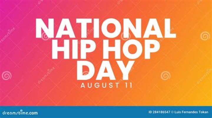 Hip Hop Day August 11, 2023 History, Observations, Ideas, Activities