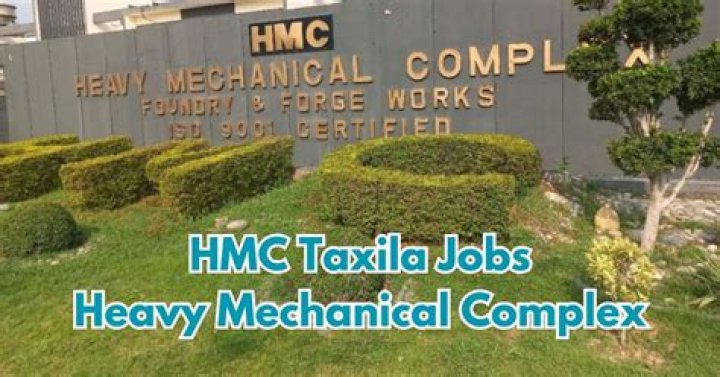 Hmc Taxila Jobs 2024 Heavy Mechanical Complex