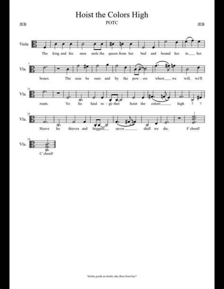 Hoist The Colors Sheet music for Choir Tenor