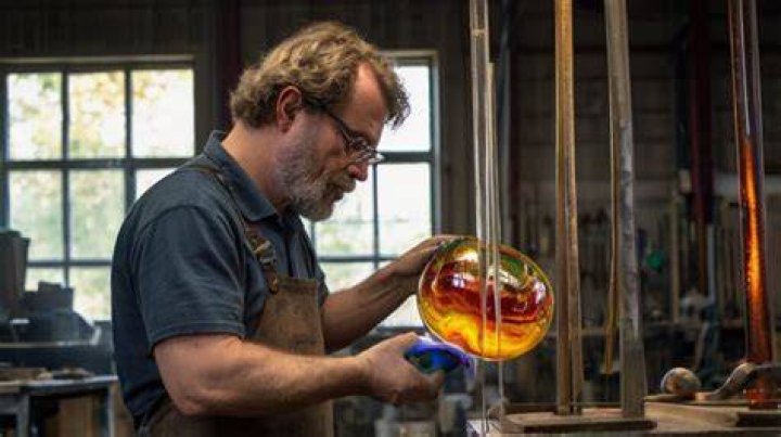 Holding a 45Year Glassmaking Career Up to the Light Asheville Made