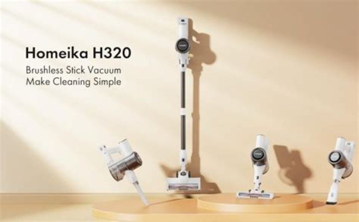 Homeika H016 Cordless Vacuum Cleaner,20Kpa Powerful Vacuum with LED