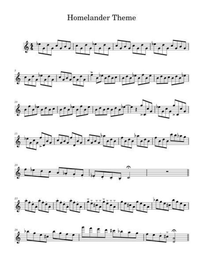 Homelander Theme