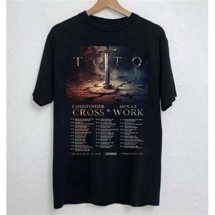 HOT TOTO 2024 Concert Shirt Journey Tour 2024 Shirt Journey Fan Free