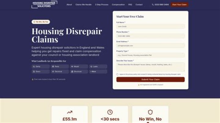housing disrepair chelmsford claims solicitors