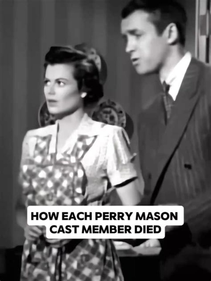 How Each Perry Mason Cast Member Died Facts Verse
