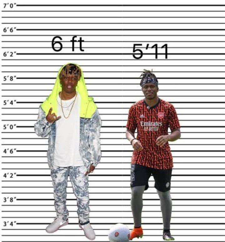 How tall is KSI?