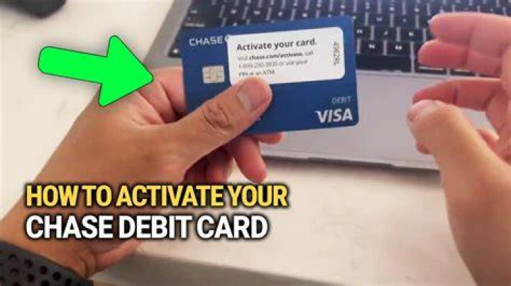 How to activate your Chase credit card 2023