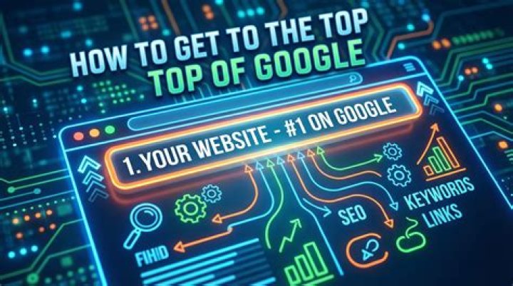 How To Get To The Top Of The Google Rankings SEO Infographic