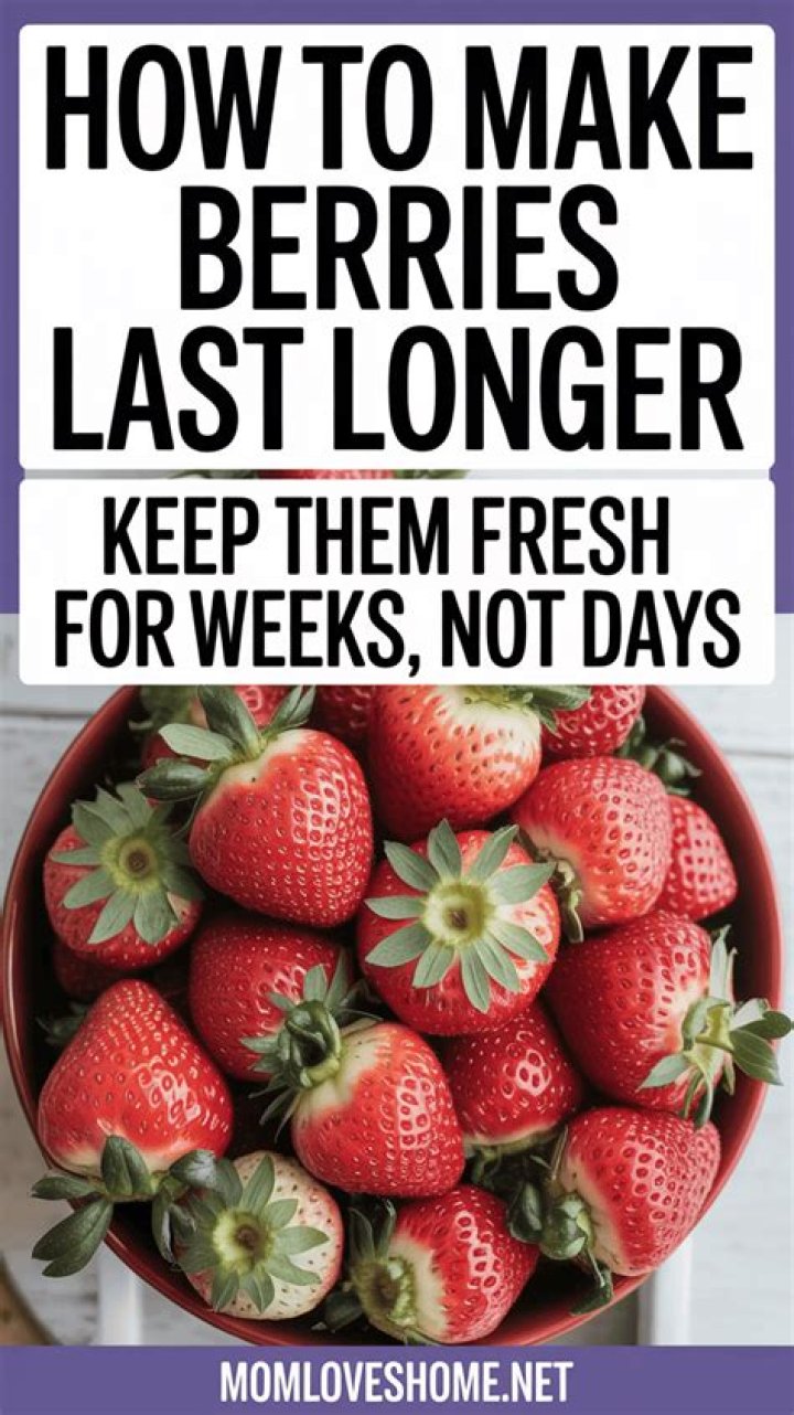 How to make berries last