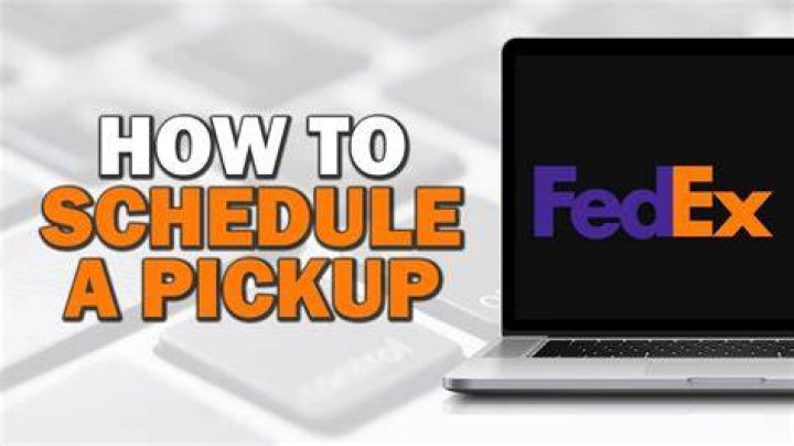 How to Schedule a Pickup FedEx