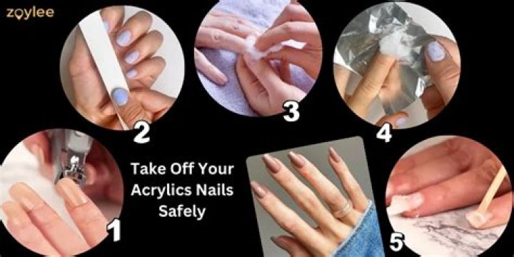How To Take Off Acrylics Without Acetone
