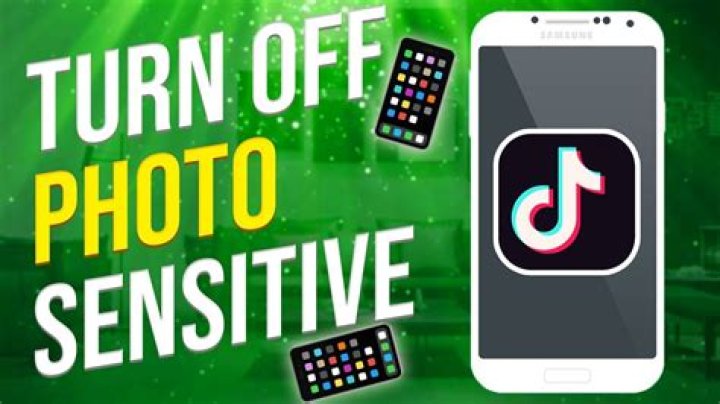 How To Turn Off Photosensitive On Tiktok (2022) YouTube