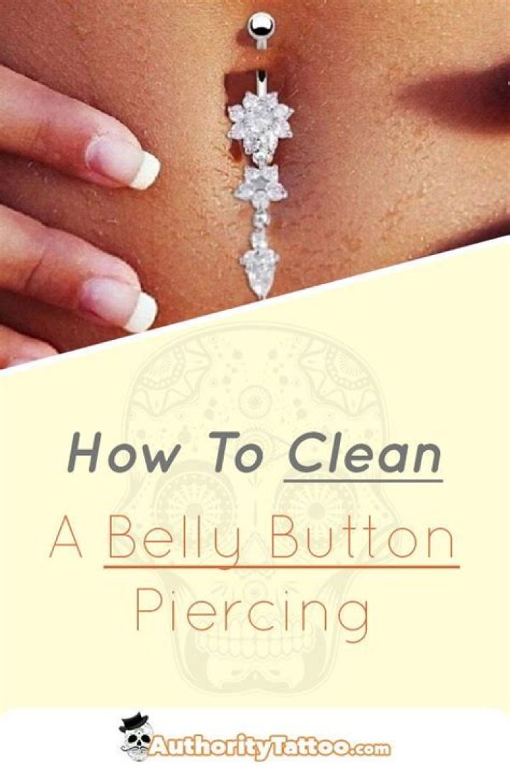 Howtocleanabellybuttonpiercing