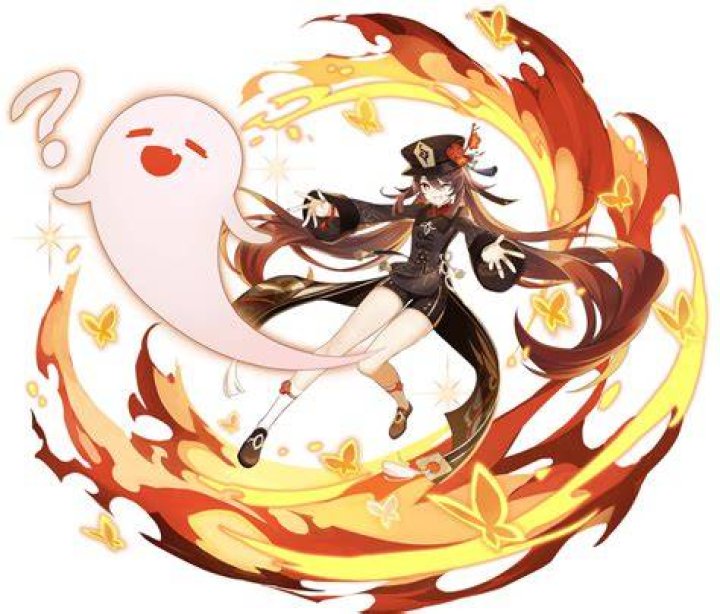 Hu tao gacha splash art by NayatNM on DeviantArt