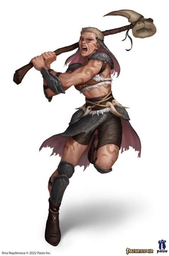 human barbarian character illustration 12120313 Vector Art at Vecteezy