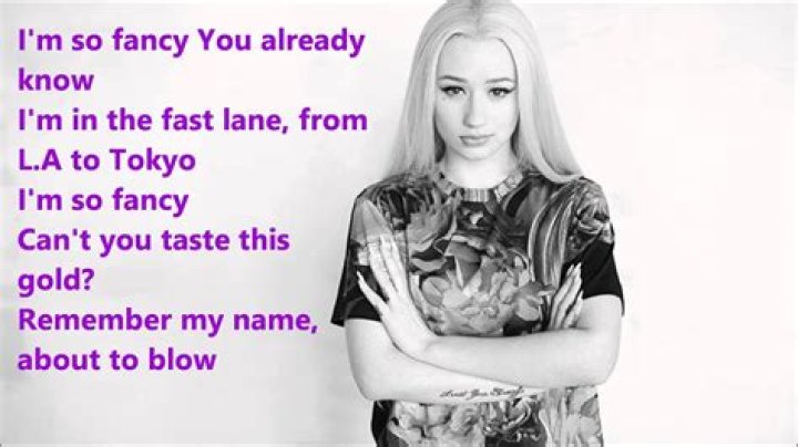 Iggy Azalea Fancy Lyrics On Screen HD YouTube
