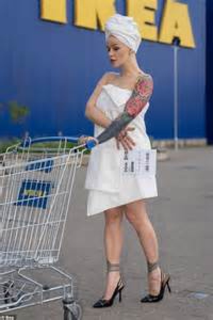 Ikea recreates Doja Cat's avantgarde Met Gala towel dress for &pound;13