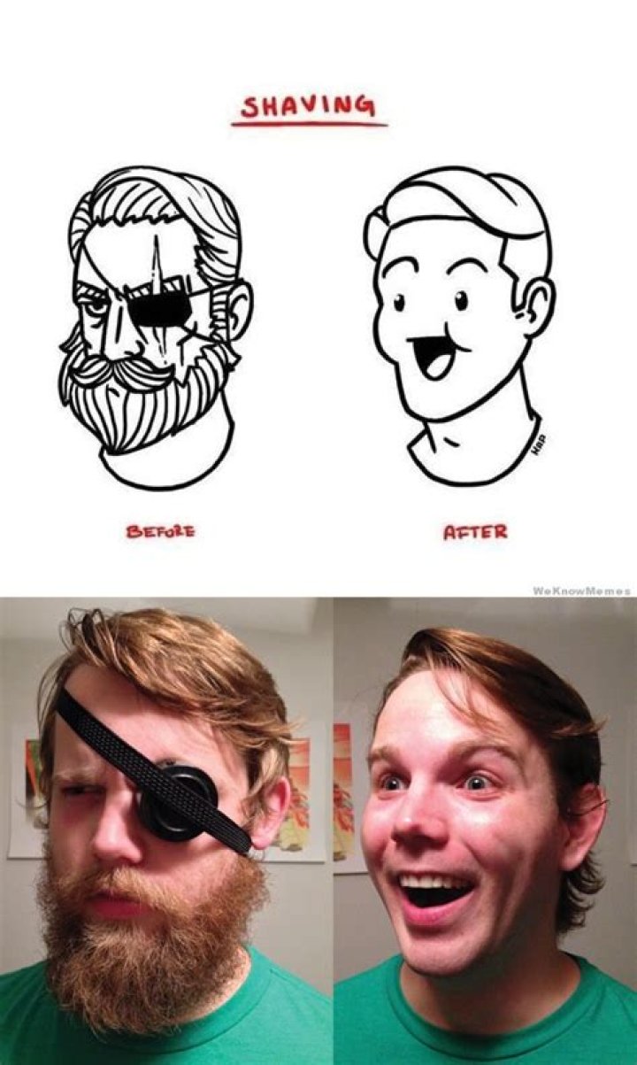 [Image 777096] Beard Shaving Comic Parodies Know Your Meme
