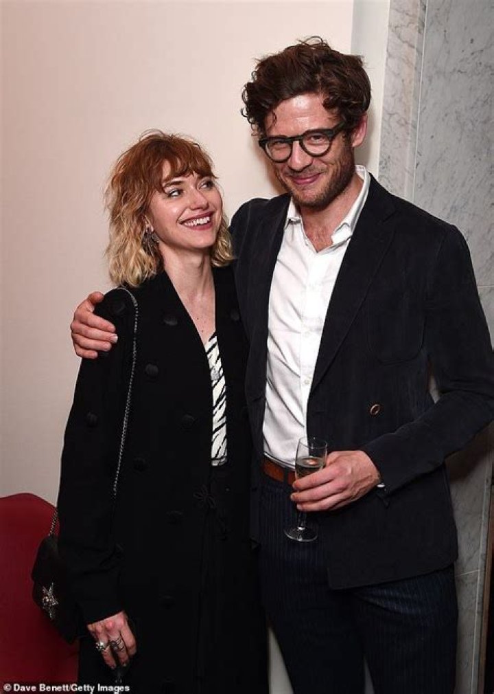 Imogen Poots gazes lovingly at boyfriend James Norton as they make rare