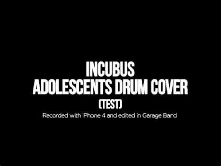 Incubus Adolescents Drum cover by Paloma Estevez YouTube