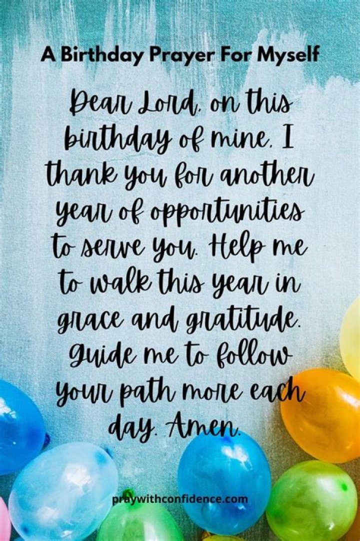Inspirational Birthday Prayers for Friends & Family