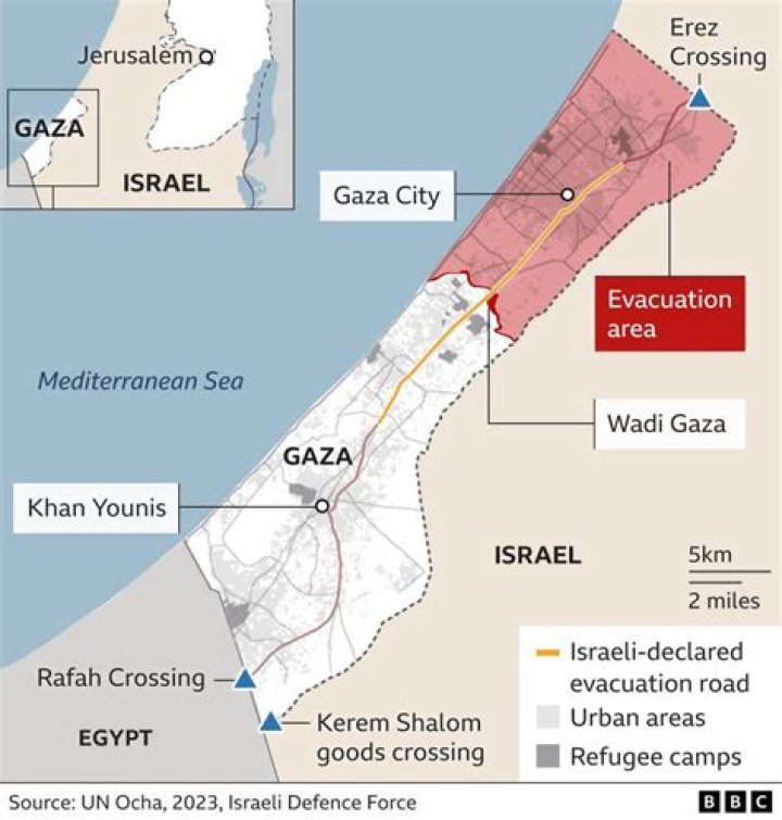 IsraelGaza updates Israel says ground operation underway in southern