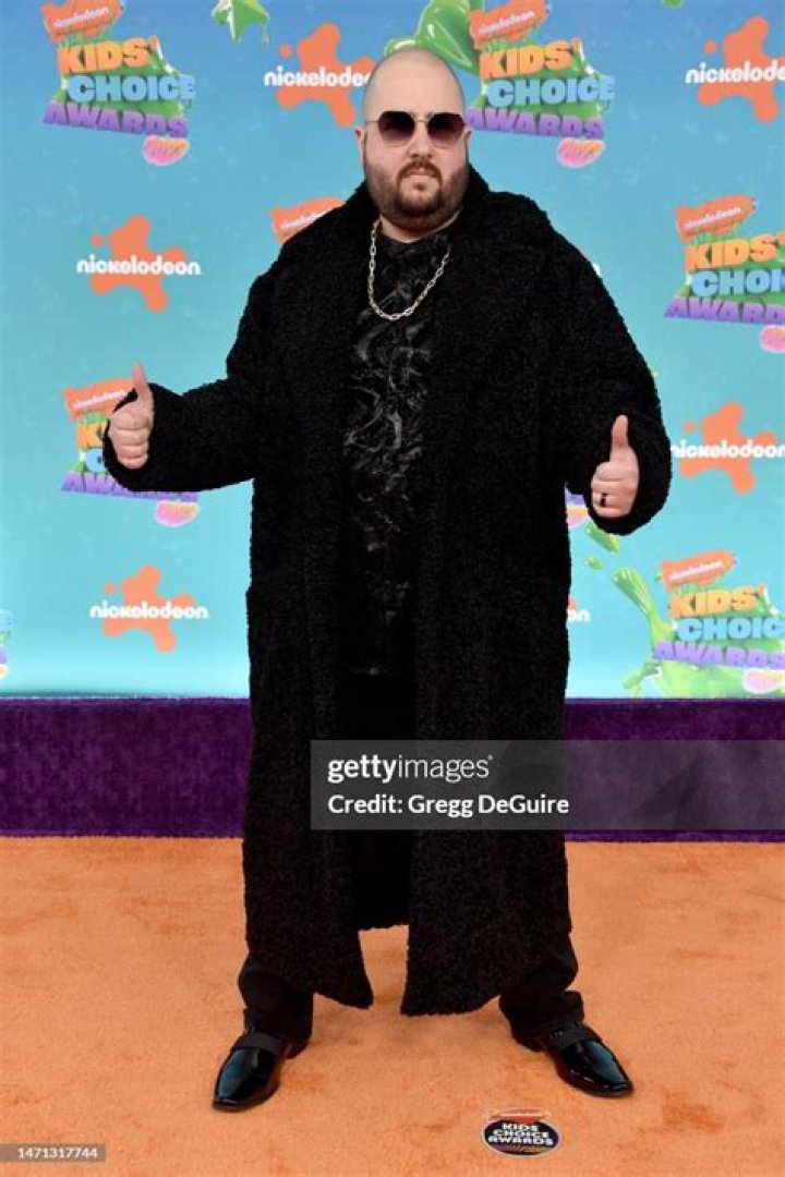 Jack Salvatore Jr. attends the 2023 Nickelodeon Kids' Choice Awards