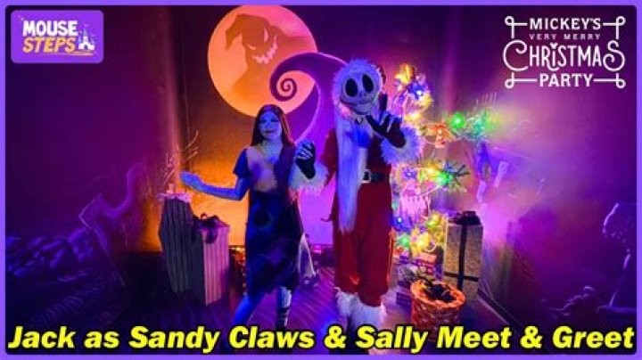 Jack Skellington And Sally Merry Christmas