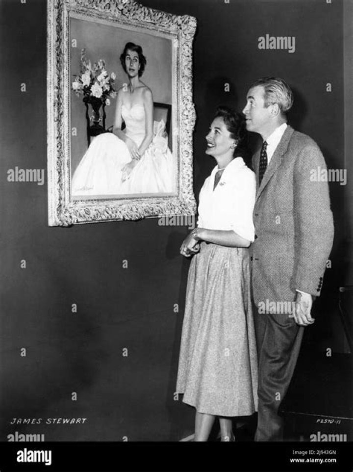 James and Gloria Stewart with their Twin Daughters