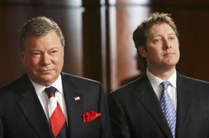 James Spader and William Shatner at the James Spader TV Shows P&hellip;