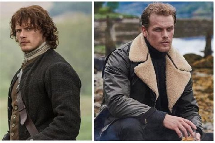 Jamie Fraser and Sam Heughan Outlander