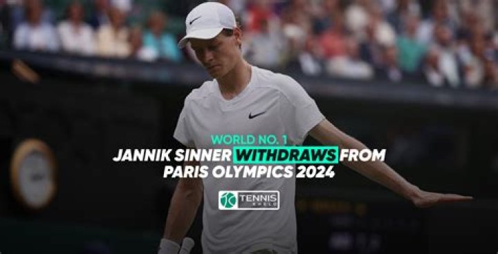 Jannik Sinner withdraws from Paris Olympics with&hellip;