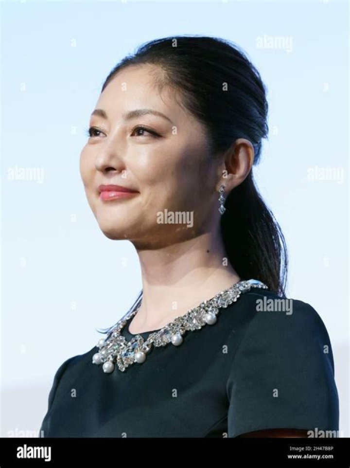 Japanese actress Takako Tokiwa attends the ceremony of the 2016 China