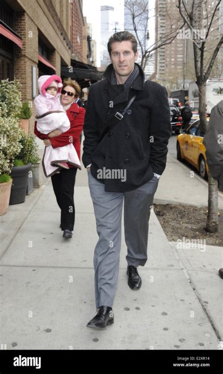 Jason Hoppy seen out and about in SoHo with his parents Robert and