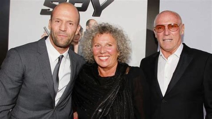 Jason Statham with his Parents at a Movie Premiere