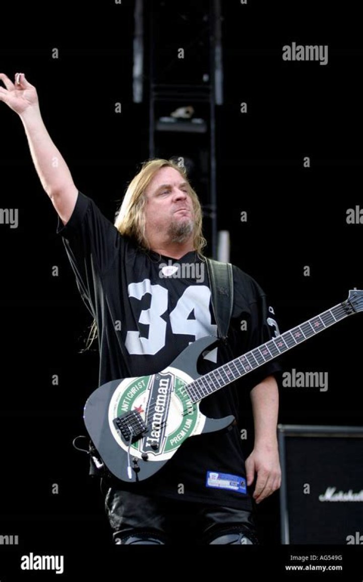 Jeff Hanneman (guitar), Slayer Thrash metal band from the United Stock