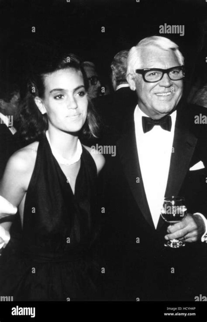 JENNIFER GRANT with father CARY GRANT, 1980s Stock Photo Alamy