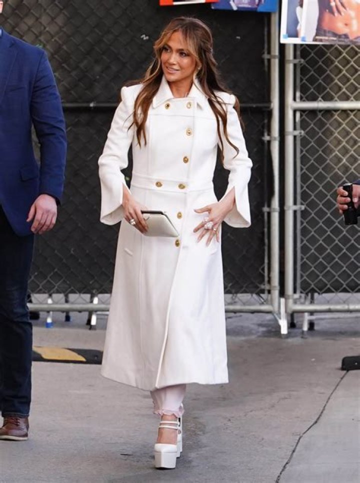 Jennifer Lopez Wears Chunky Sweater Over a Bra in Instagram Post Glamour
