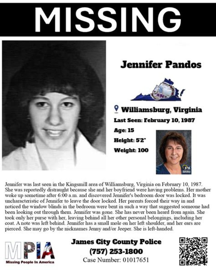Jennifer Pandos Death News Is She Dead Or Alive Missing Girl