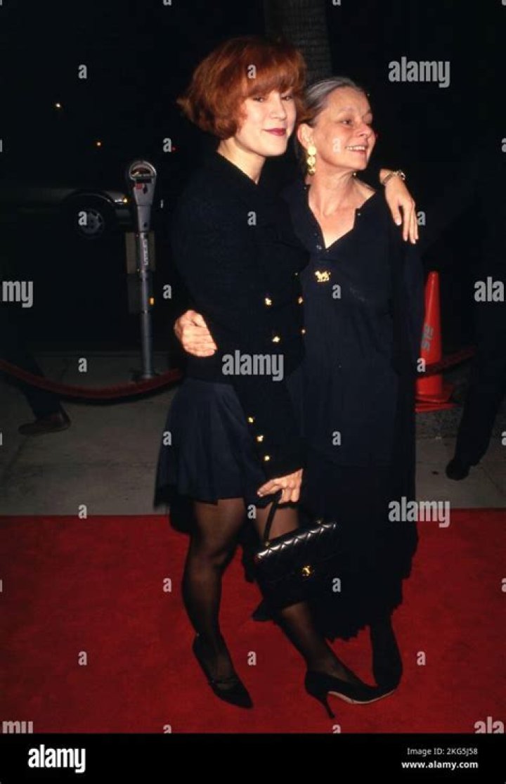 Jennifer Tilly and mother Patricia Tilly at the Angie Screening at Avco