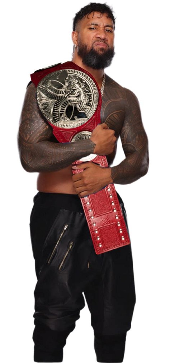 Jey Uso Custom 2022 Raw Tag Team Champion Render by SuperAjStylesNick